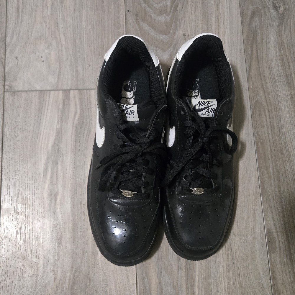 Nike Air Force Low 1 Black & White - Picture 3 of 9
